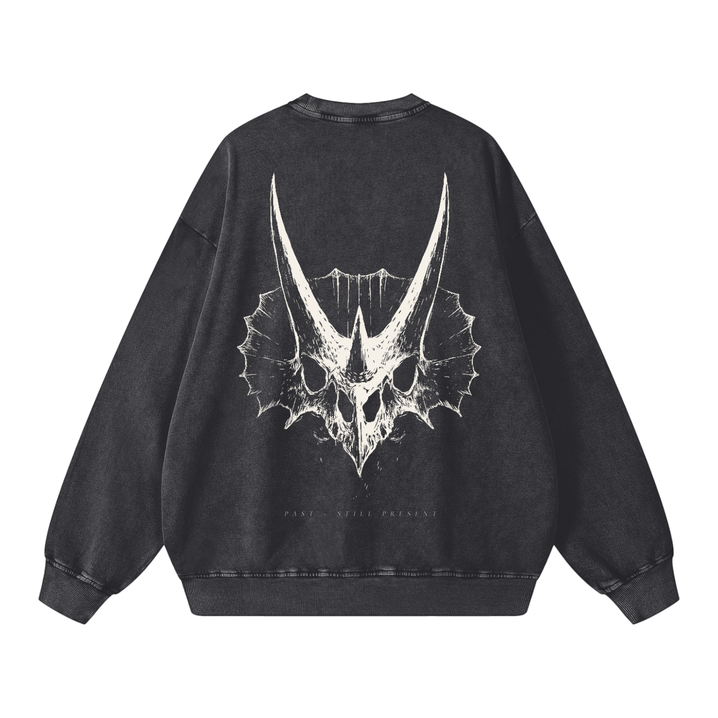 Crest of Horns – Oversized Heavyweight Cotton Sweatshirt | PALEA