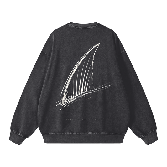 Pelagic – Oversized Heavyweight Cotton Sweatshirt | PALEA