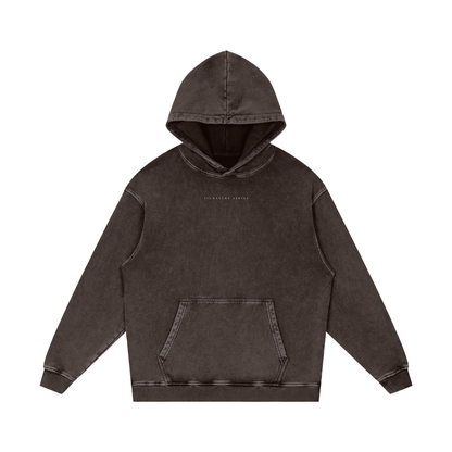 Pelagic – Oversized Washed Heavyweight Cotton Hoodie | PALEA