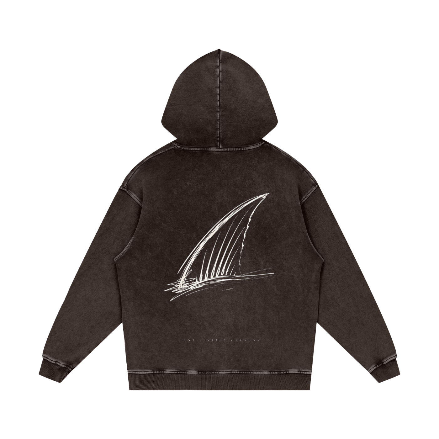 Pelagic – Oversized Washed Heavyweight Cotton Hoodie | PALEA