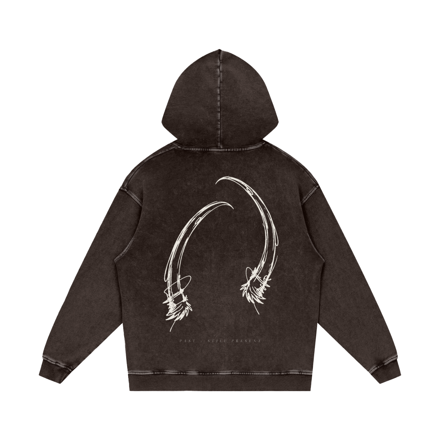 Tusk – Oversized Washed Heavyweight Cotton Hoodie | PALEA