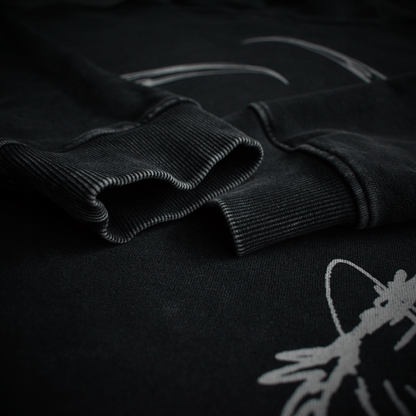 Tusk – Oversized Washed Heavyweight Cotton Hoodie | PALEA