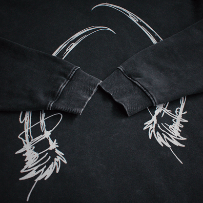 Tusk – Oversized Washed Heavyweight Cotton Hoodie | PALEA