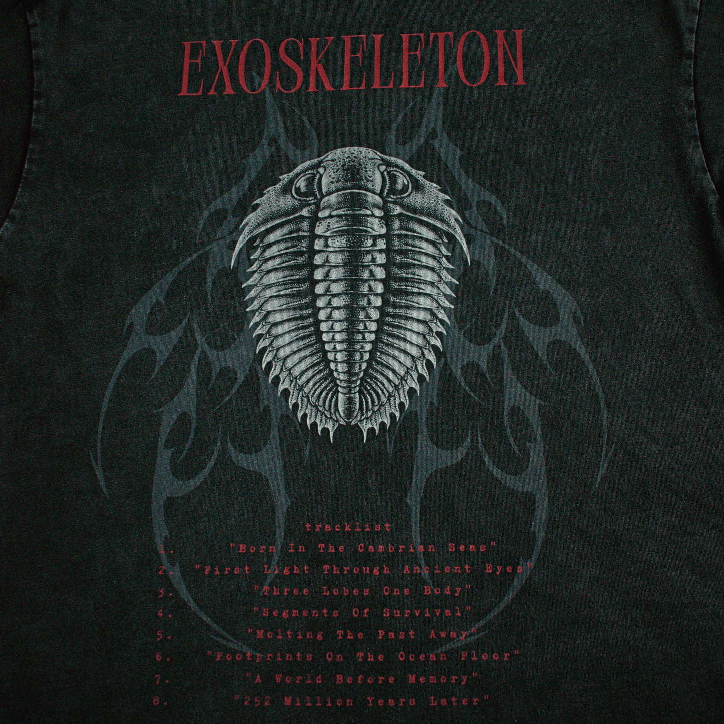 Exoskeleton – Washed Oversized Tee