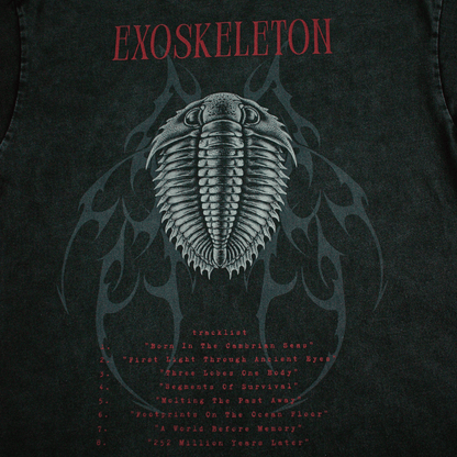 Exoskeleton – Washed Oversized Tee
