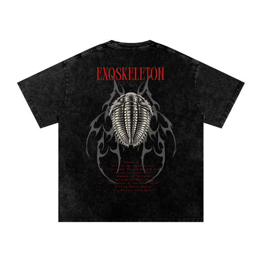 Exoskeleton – Washed Oversized Tee